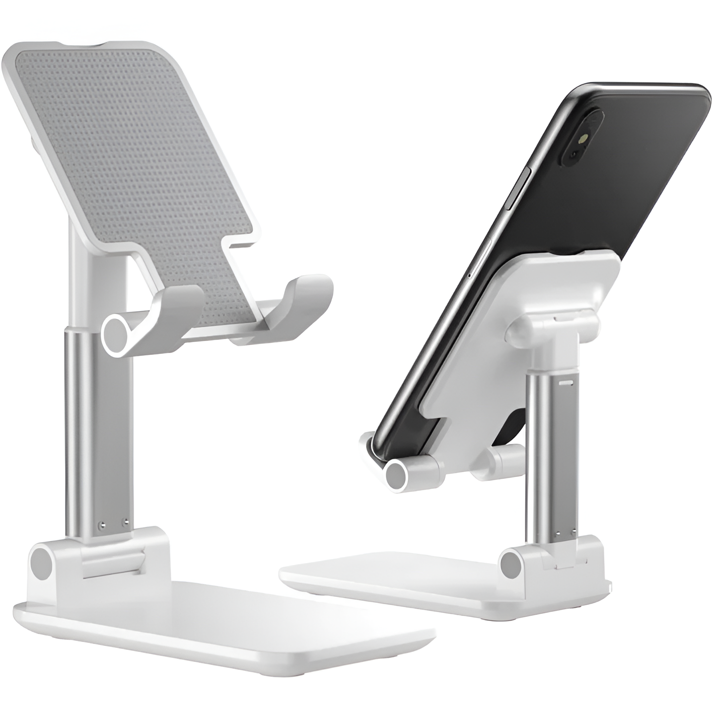 Adjustable Aluminum Phone Stand – Hands-Free Use at Your Desk