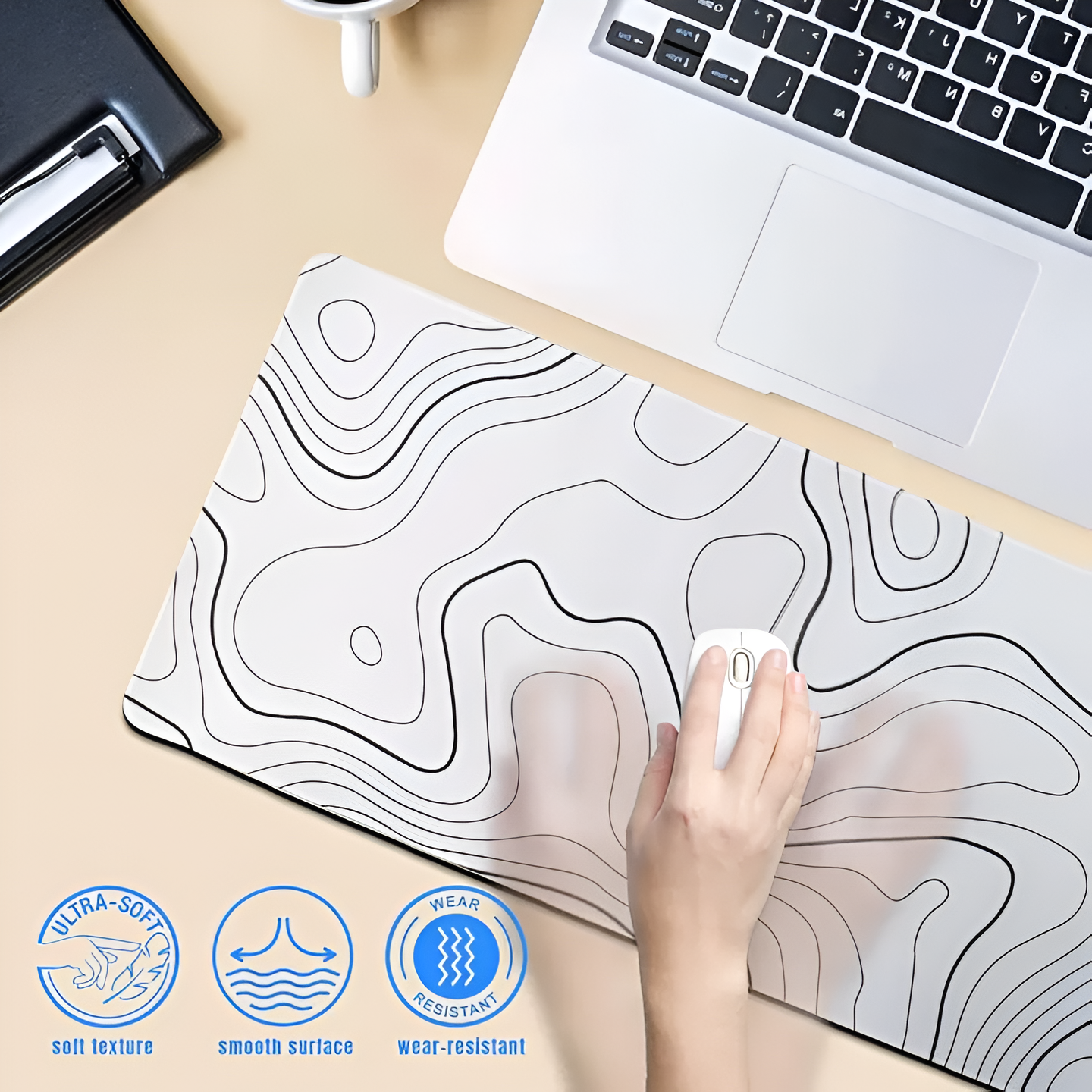 XXL Desk Mat – Smooth Surface for Focused Work