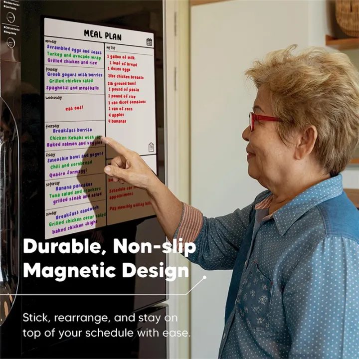 Magnetic Whiteboard Planner – Organize Your Week Efficiently